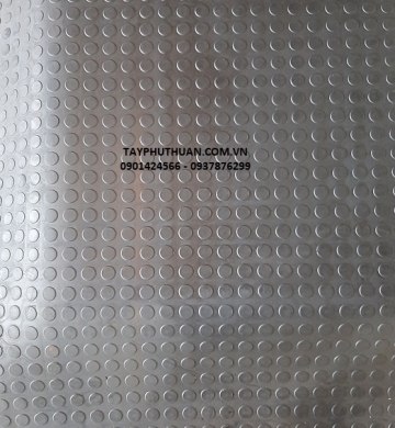 Cao su chống trơn trượt chấm bi 5mm