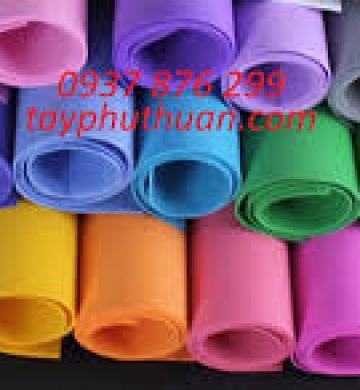 Cuộn mút xốp eva màu hồng