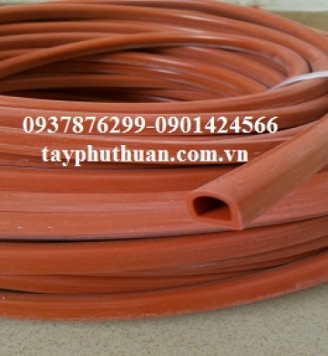 GIOĂNG SILICONE CHỊU NHIỆT CHỮ D BỤNG RỖNG