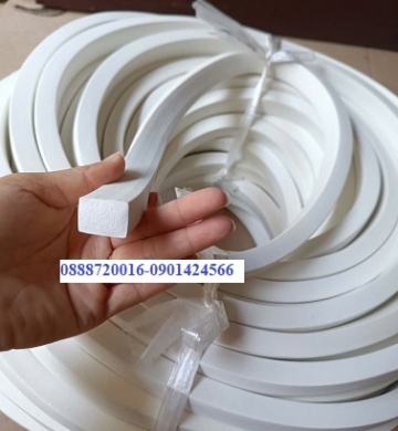 Gia công ống silicone trắng