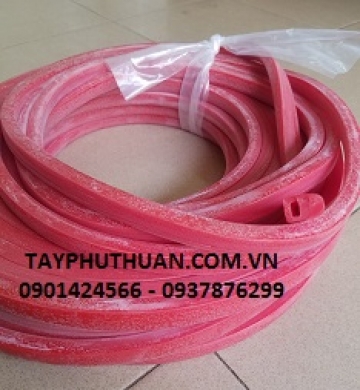 GIOANG SILICON ĐỎ LẮP CỬA SỔ