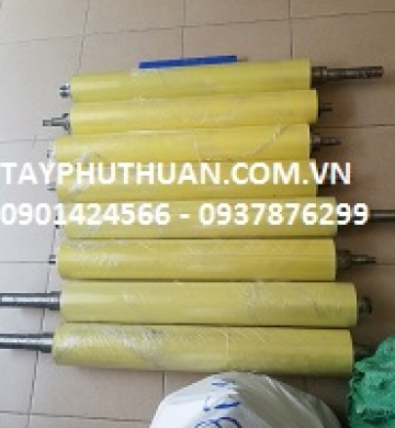 Hình ảnh bọc trục cao su chịu lực 