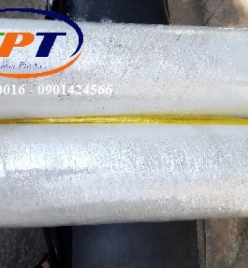 Lô trục cao su màu trắng