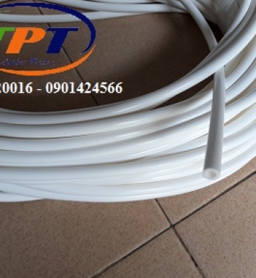 Ống silicone màu trắng sữa