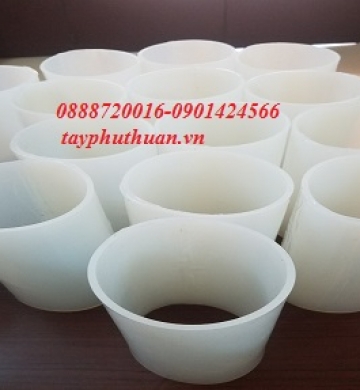 ỐNG SILICONE TRẮNG TO