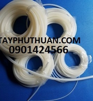 Ron ống silicone phi 2 bơm khí ozone