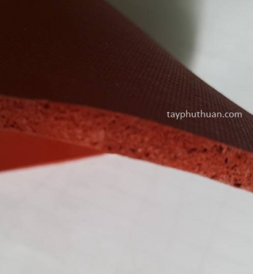 Silicon xốp đỏ 5mm 