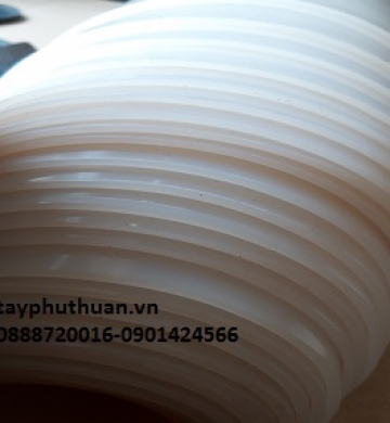 CUỘN CAO SU SILICONE TRẮNG CHỊU NHIỆT CHỊU NƯỚC 