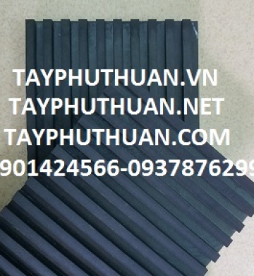 Tấm cao su giảm chấn sọc sọc 2cm