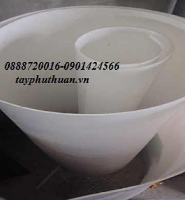 NHỰA PTFE TRẮNG DẠNG TẤM LỚN