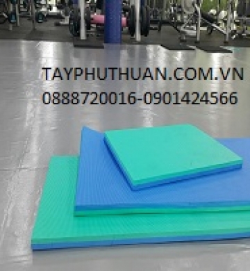 THẢM XỐP MÀU XANH 2,8CM