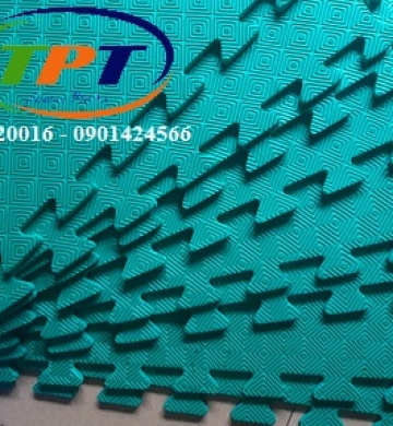 Thảm xốp có bề mặt vân nổi