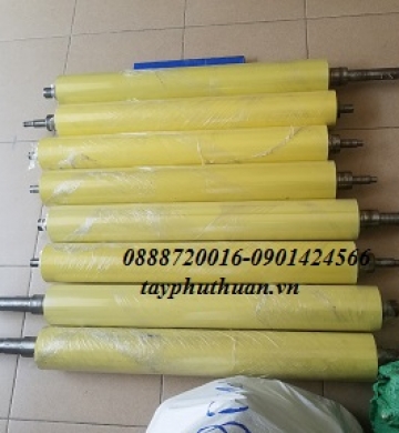 BỌC CON LĂN CAO SU MÀU VÀNG